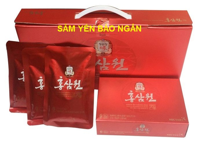 NƯỚC HỒNG SÂM KGC 70ml x 15 gói